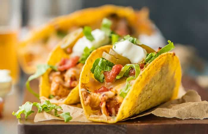 Recetas de comida mexicana: Tacos de pollo