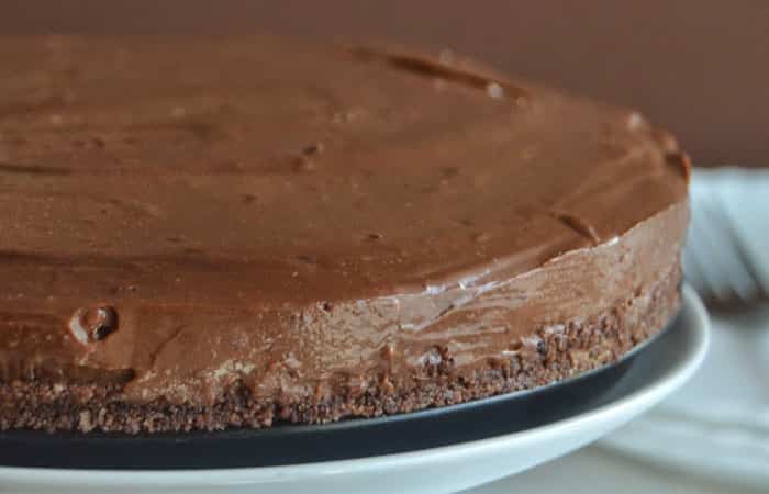 Recetas de chocolate: tarta de queso y chocolate