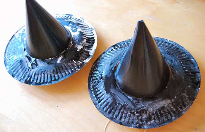 accesorios de Halloween: sombrero de bruja