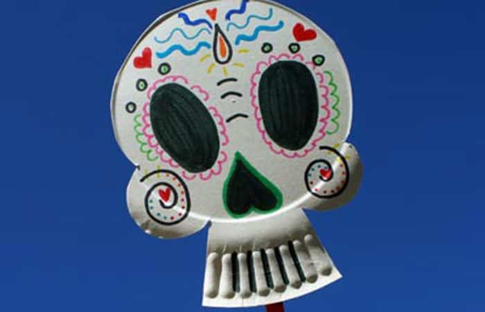 6 Manualidades para el Día de Muertos: Calaveras mexicanas