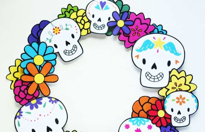 Manualidades para el Día de Muertos: Calaveras mexicanas