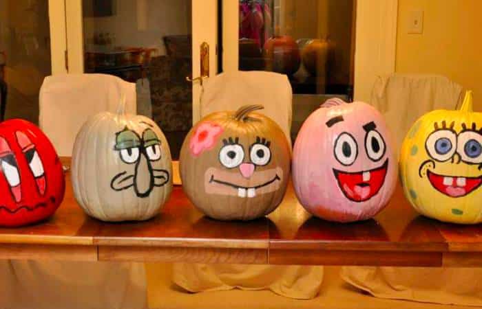 Calabazas pintadas