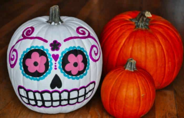 Calabazas pintadas