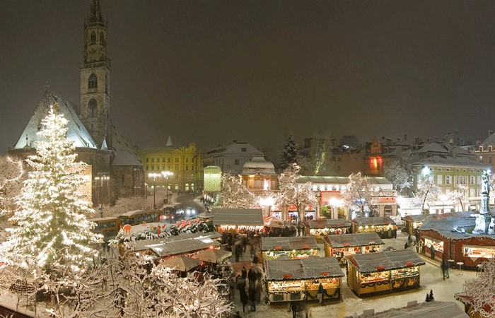 Mercadillo navideño de Bolzano, Italia