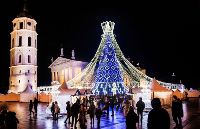 Mercadillos navideños de Europa: Vilna, Lituania