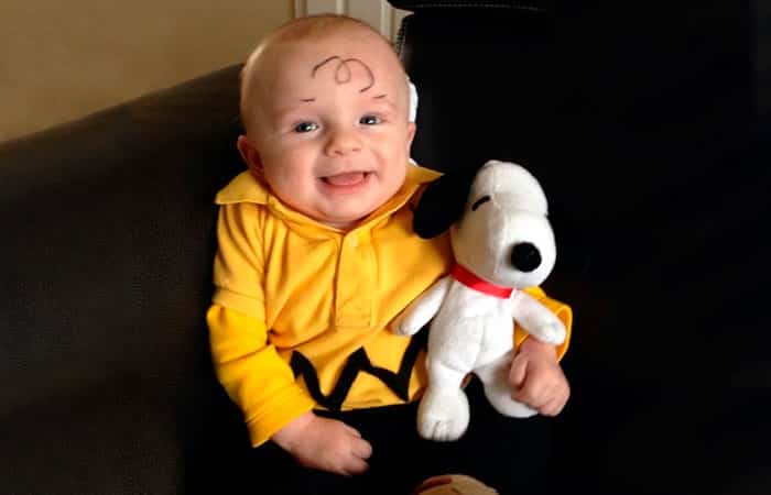 Ideas para disfrazar a tu bebé, Charlie Brown