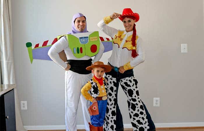 Ideas de disfraces en familia: Toy Story 