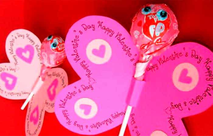 Manualidades para regalar en San Valentín mariposa