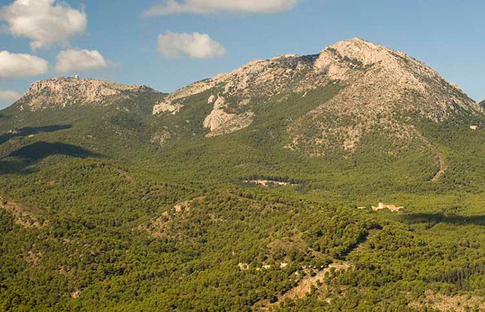 Parque Regional de Sierra Espuña en Murcia