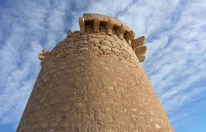 Torres Vigía de Santa Pola en Alicante