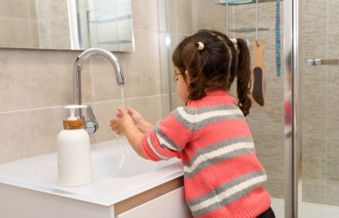 hábitos de higiene personal: lavado de manos