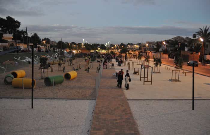 Parque Reina de la Sal en Torrevieja, Alicante