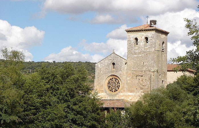 Excolegiata de San Damián y San Cosme, en Covarrubias, triángulo de Arlanza, en Burgos