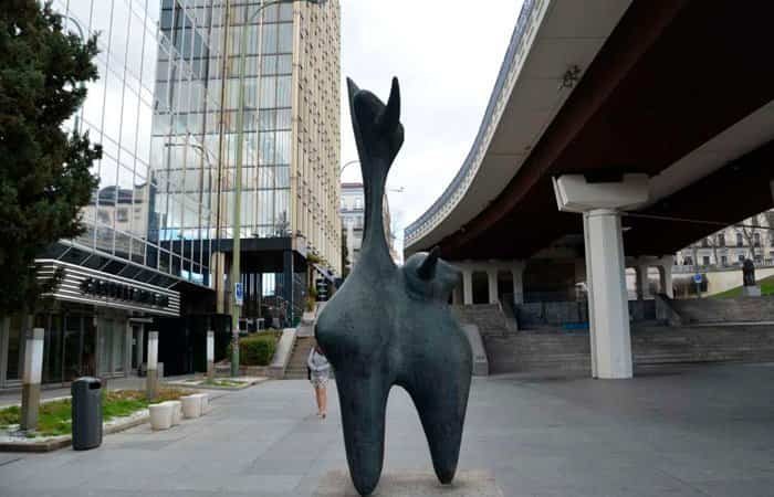 Museo de Escultura al Aire Libre de la Castellana, en Madrid
