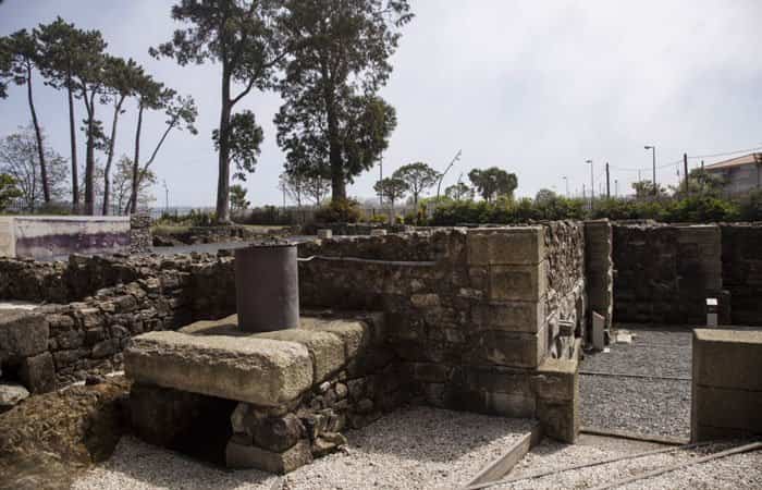 Restos de la Villa romana de Toralla