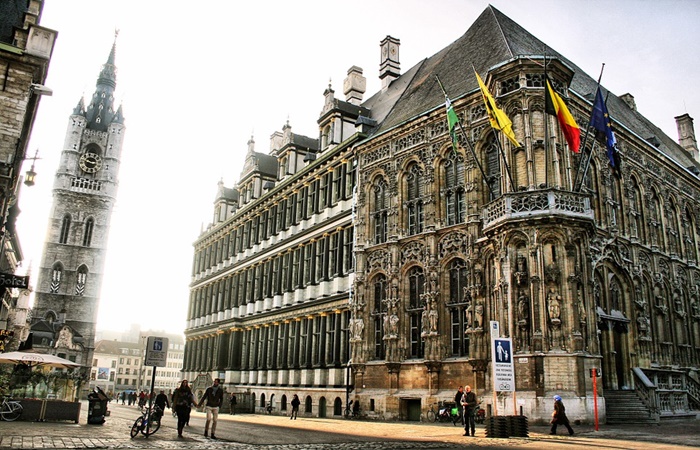 Ayuntamiento de Gante, Bélgica