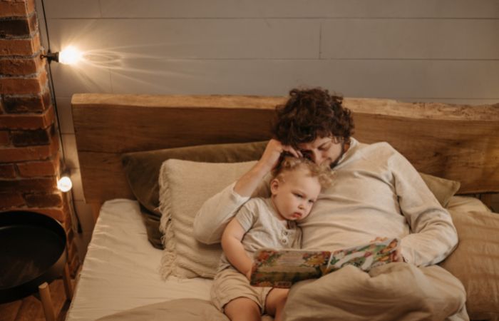 Dejar el chupete: leer un cuento y acompañar al bebé 
