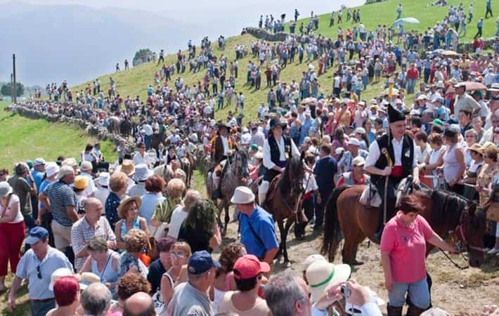 Fiesta Vaqueira en Aristébano, Asturias