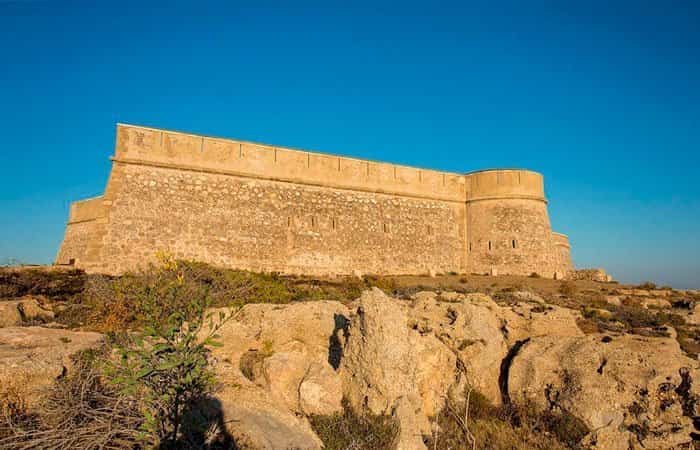 Castillo de Guardias Viejas en El Ejido, Almería
