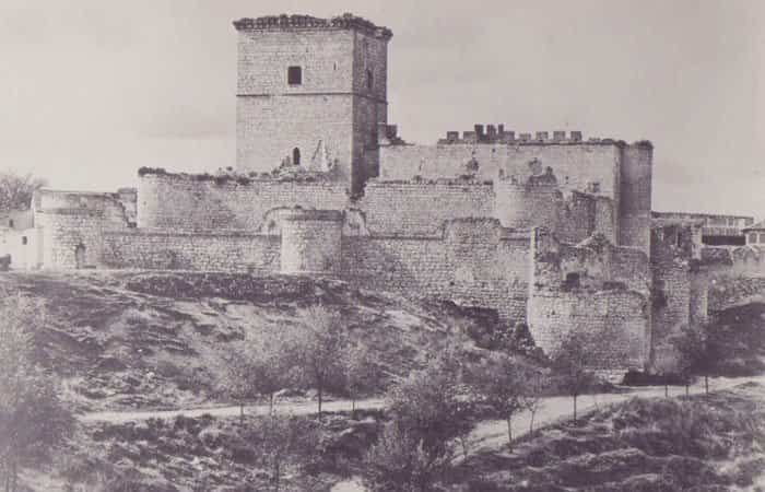 Castillo de Portillo en 1900