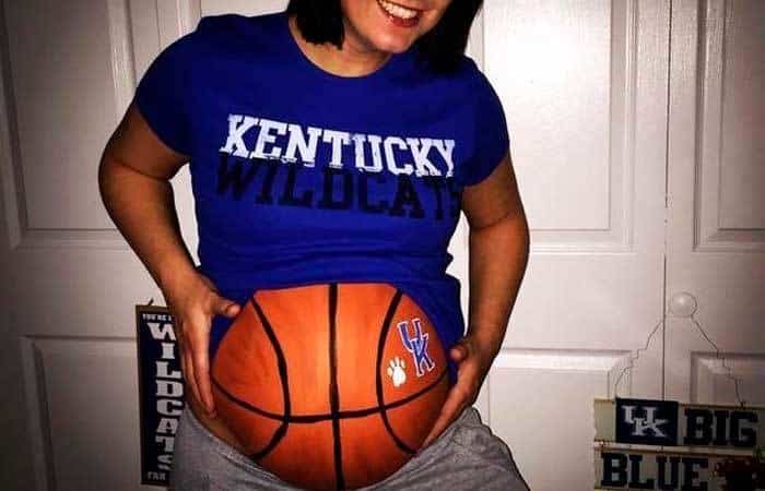 Disfraces de Halloween para embarazadas, balón de baloncesto