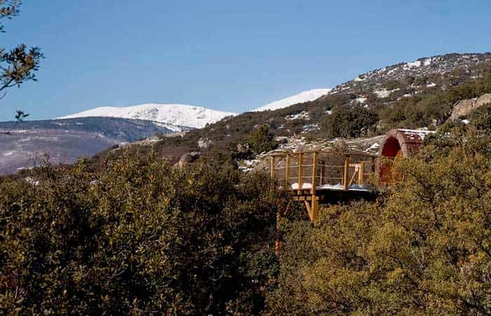 Camping Monte Holiday en el Valle de Lozoya en Madrid