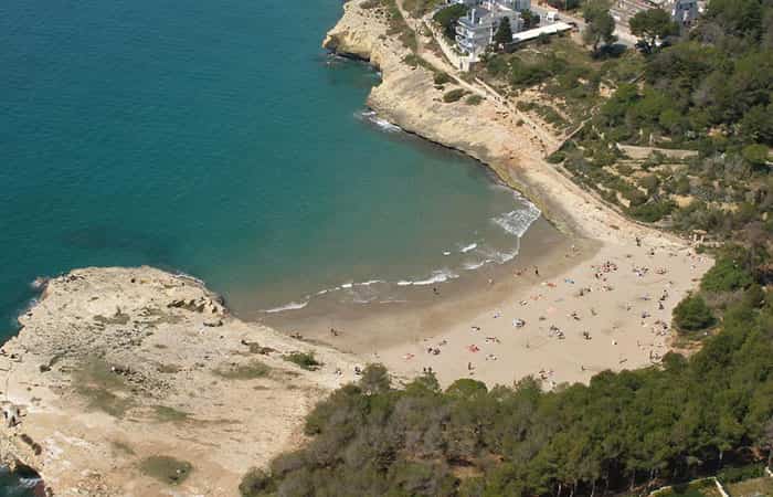 Playa El Canyadell en Torredembarra, Tarragona