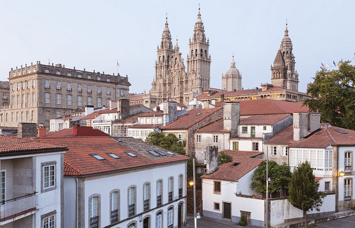 Santiago de Compostela, en A Coruña