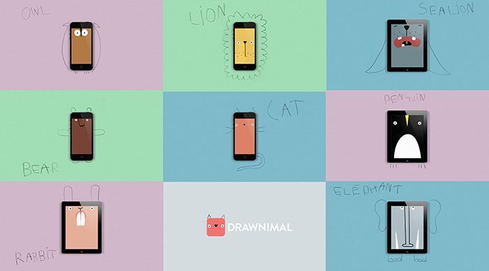 Apps para niños, Drawnimal