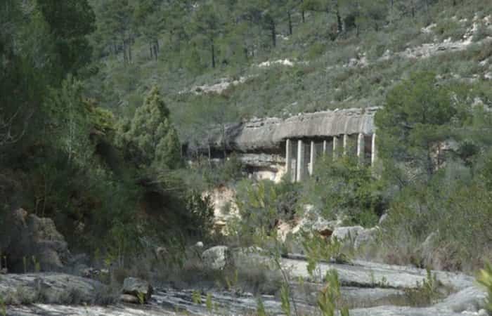 Barranco Moreno en el Ecomuseo de Bicorp