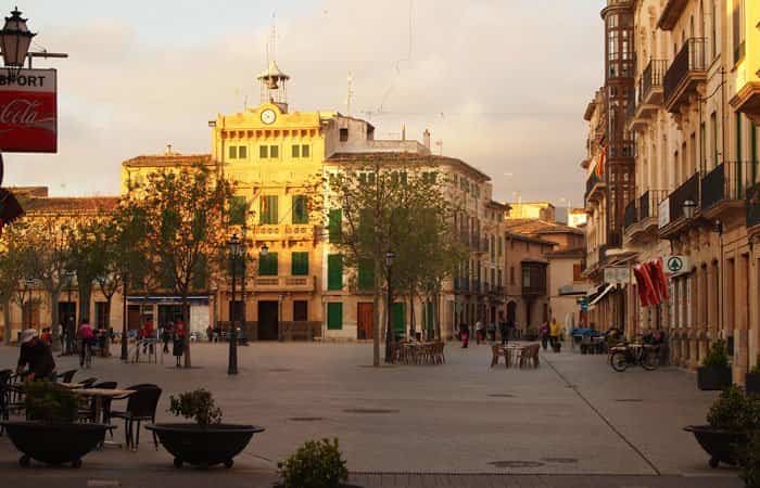 Plaza de España de Llucmajor, en Mallorca