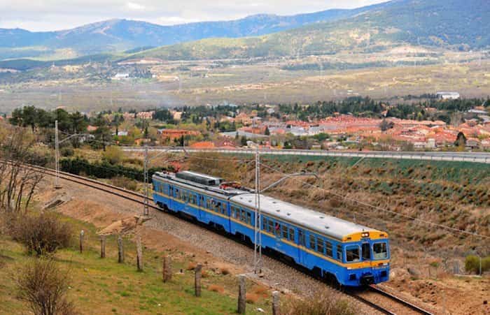 Tren Río Eresma de Madrid a Segovia