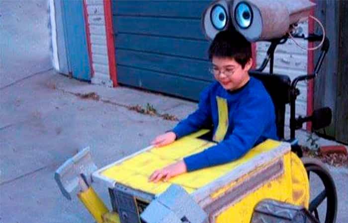 Disfraces para niños en silla de ruedas, Wall-E