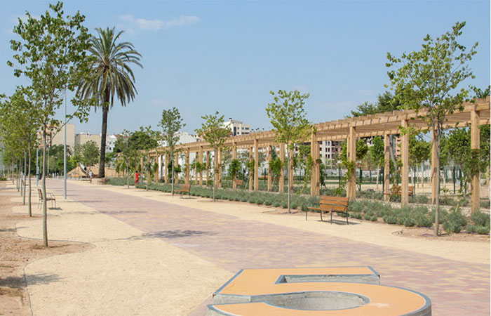 Parque Pont de Ferro en Castellón