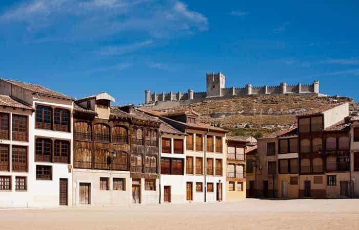 Villa medieval de Peñafiel en Valladolid