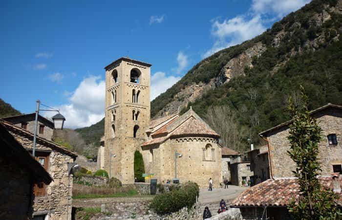 El pueblo medieval de Beget en Girona