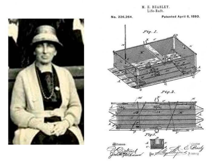 Maria Beasley, inventora de la balsa salvavidas