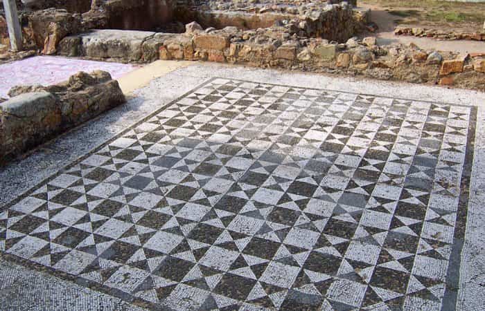 Mosaico de la Villa romana dels Ametllers