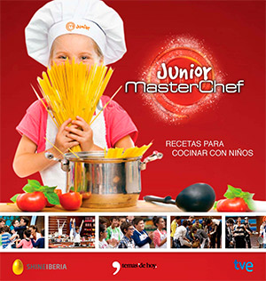 Libros de cocina para niños MasterChef Junior