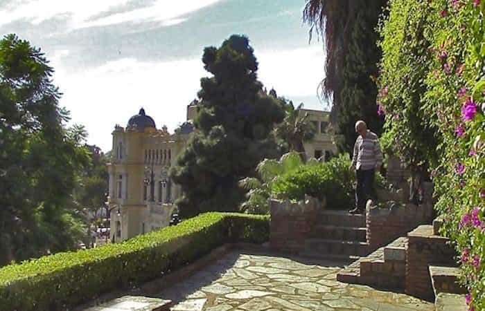 Jardines de Puerta Oscura en Málaga