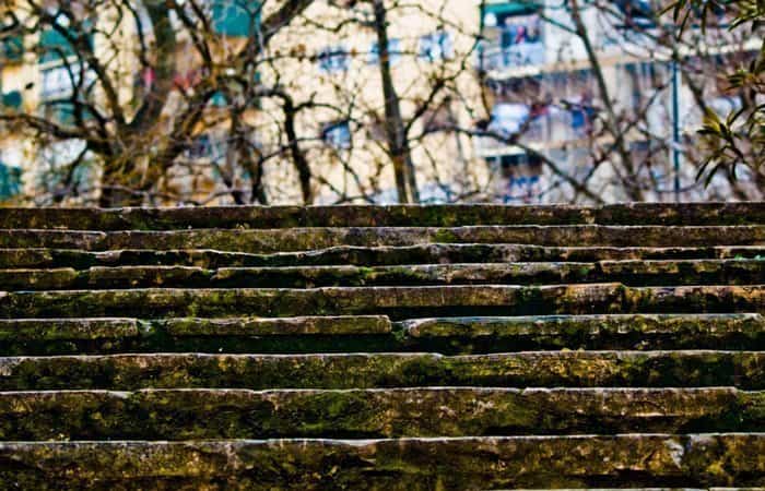 Escalinata de parque Bruil 