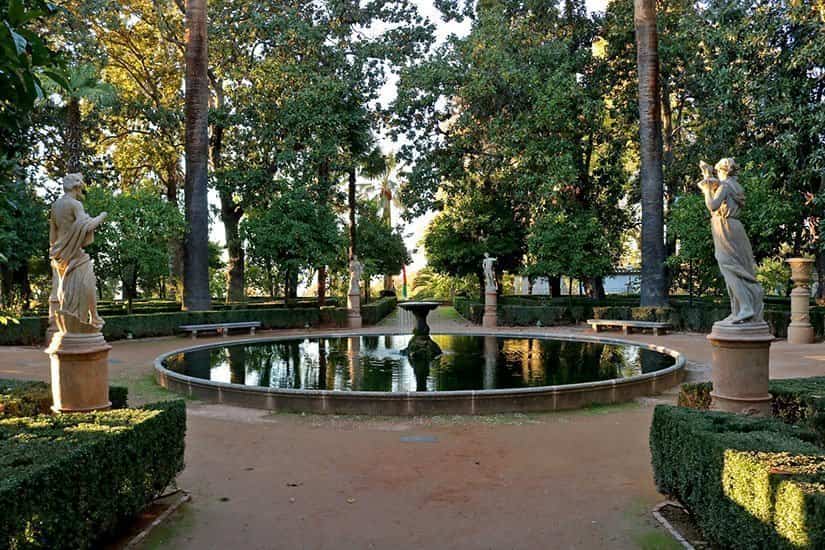 Jardín Carmen de los Mártires en Granada