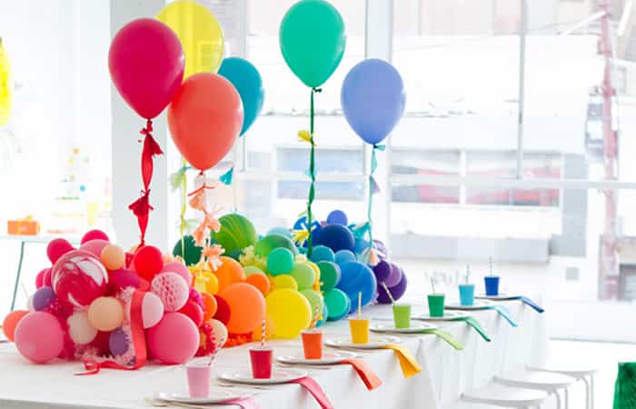 5 Ideas fáciles y originales para decorar con globos
