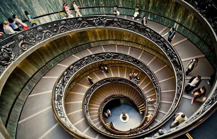 Museos Vaticanos, Roma, Italia, uno de los museos más impresionantes