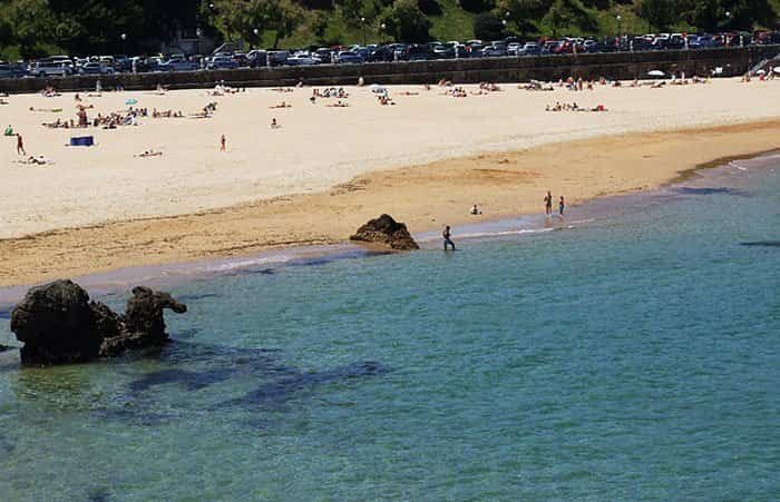 Playa del Camello en Santander, Cantabria