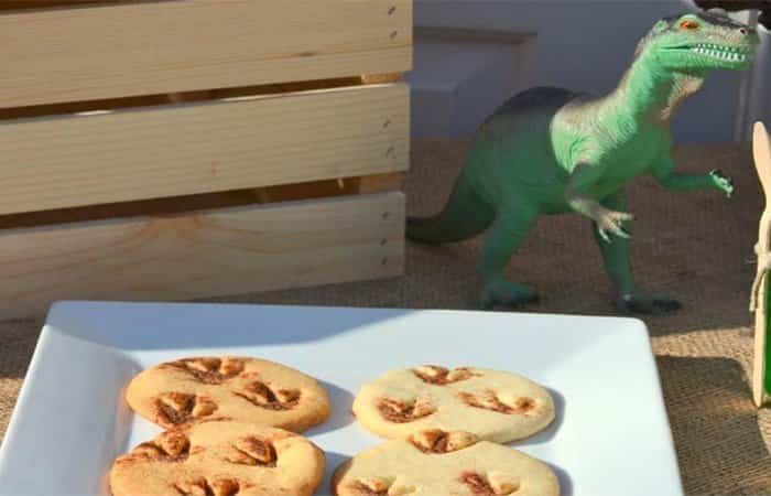 fiesta de dinosaurios galletas 