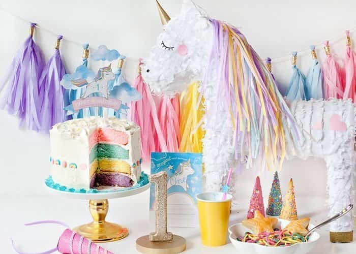 Ideas para decorar una fiesta infantil de unicornios