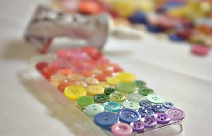 caracas personalizada botones arco iris