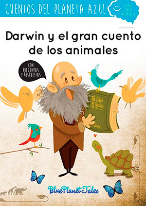 Libros de animales para niños.: Darwin y el gran cuento de los animales