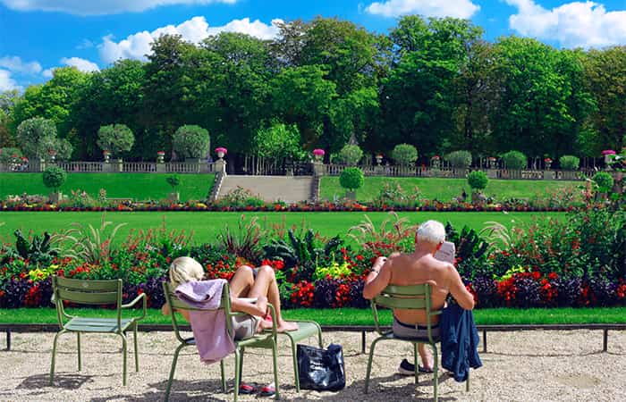 Jardín de Luxemburgo, París